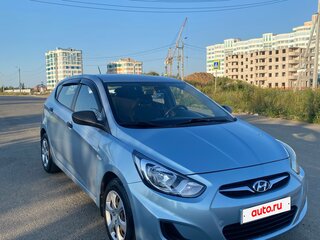 2012 Hyundai Solaris I, серый, 630000 рублей, вид 5