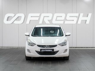2012 Hyundai Elantra V (MD), белый, 989000 рублей, вид 3