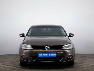 2014 Volkswagen Jetta VI, коричневый, 949000 рублей, вид 2