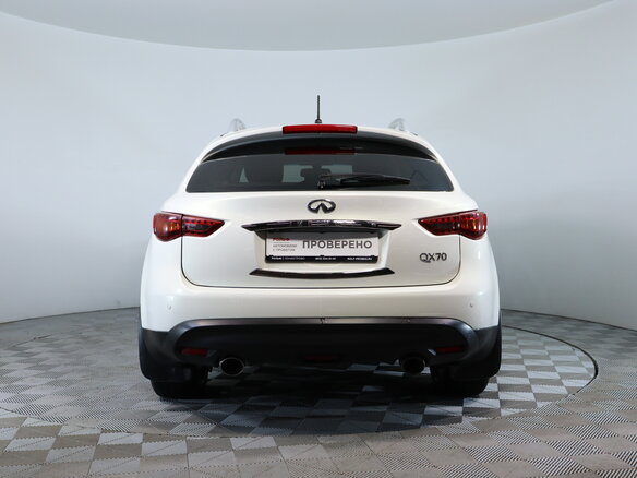 2013 Infiniti QX70, белый - вид 5