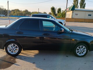 2007 Lada (ВАЗ) Priora I, чёрный, 300000 рублей, вид 2