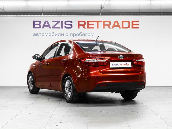 2011 Kia Rio III, красный, 585000 рублей - вид 6