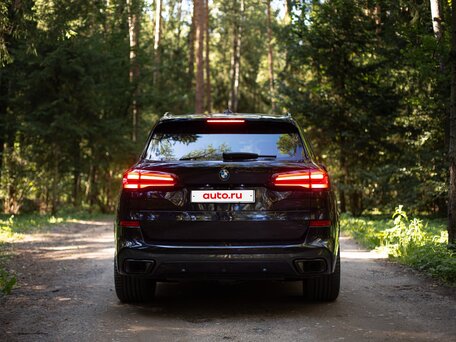 2020 BMW X5 40i IV (G05/G18), синий, 6600000 рублей, вид 5