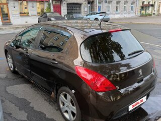 2012 Peugeot 308 I Рестайлинг, коричневый, 450000 рублей, вид 4