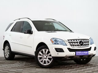 2009 Mercedes-Benz M-Класс 350 II (W164) Рестайлинг, белый, 1399000 рублей, вид 1