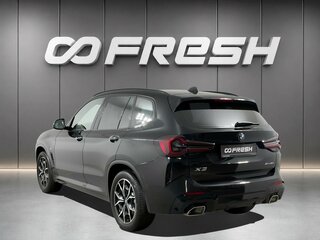 2022 BMW X3 20i xDrive III (G01) Рестайлинг, чёрный, 5985900 рублей, вид 2