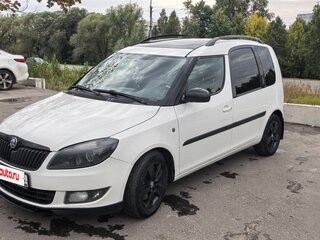 2013 Skoda Roomster I Рестайлинг, белый, 665000 рублей, вид 4