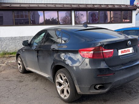 2010 BMW X6 30d I (E71), чёрный, вид 3