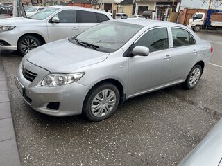 2008 Toyota Corolla X (E140, E150), серебристый, 580000 рублей, вид 1