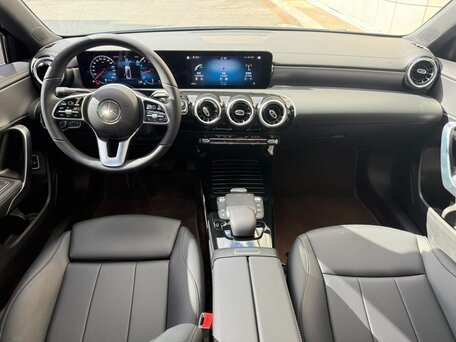 2022 Mercedes-Benz A-Класс 180 Long IV (W177), синий, 2200000 рублей, вид 3