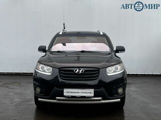 2011 Hyundai Santa Fe II Рестайлинг, чёрный, 1190000 рублей, вид 2