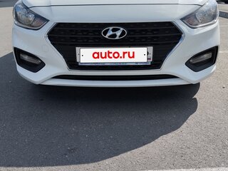2019 Hyundai Solaris II, белый, 1750000 рублей, вид 3