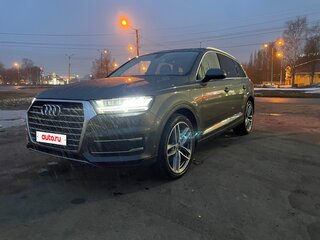 2015 Audi Q7 II (4M), серый, 3700000 рублей, вид 1