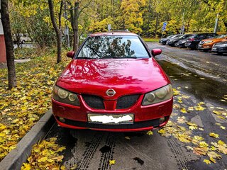 2003 Nissan Almera II (N16) Рестайлинг, красный, 155000 рублей, вид 1