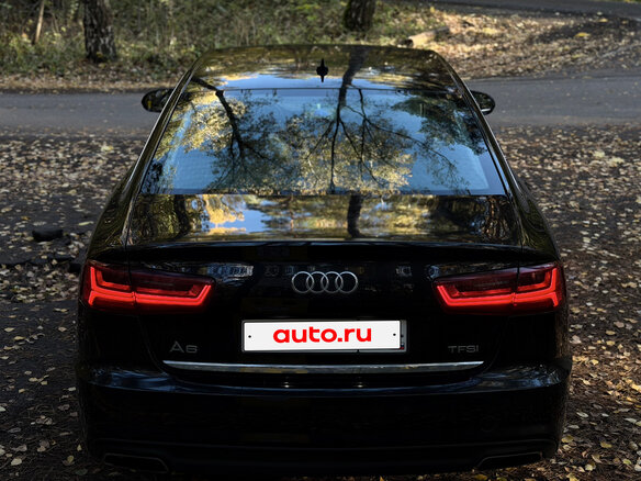 2017 Audi A6 IV (C7) Рестайлинг, чёрный - вид 5