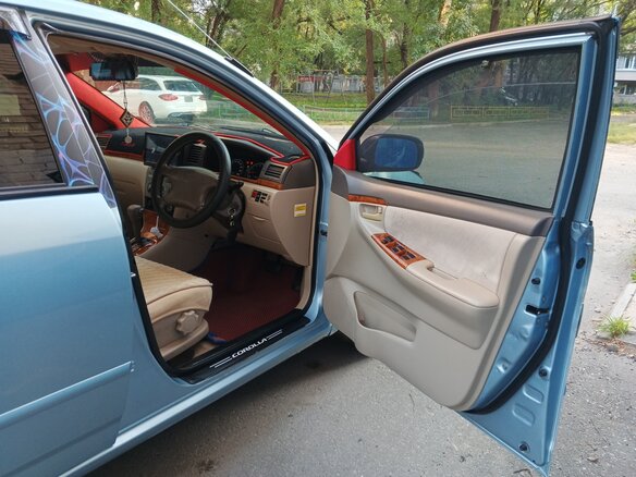 2004 Toyota Corolla IX (E120, E130), голубой, 470000 рублей - вид 9