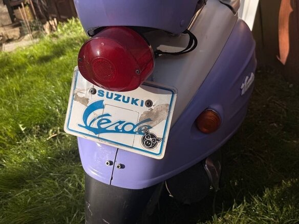 1998 Suzuki Verde, фиолетовый, 36000 рублей - вид 2