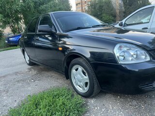 2008 Lada (ВАЗ) Priora I, чёрный, 275000 рублей, вид 2