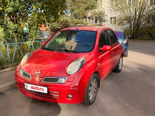 2007 Nissan Micra III (K12), красный, 370000 рублей, вид 3