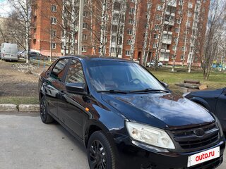 2015 Lada (ВАЗ) Granta I, чёрный, 285000 рублей, вид 3