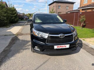 2014 Toyota Highlander III (XU50), чёрный, 2736000 рублей, вид 2