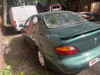 1997 Hyundai Lantra II, зелёный, 60000 рублей, вид 4