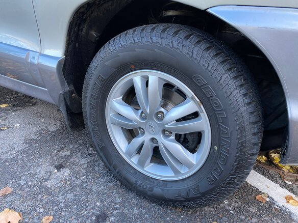2005 Hyundai Santa Fe I, серебристый - вид 21