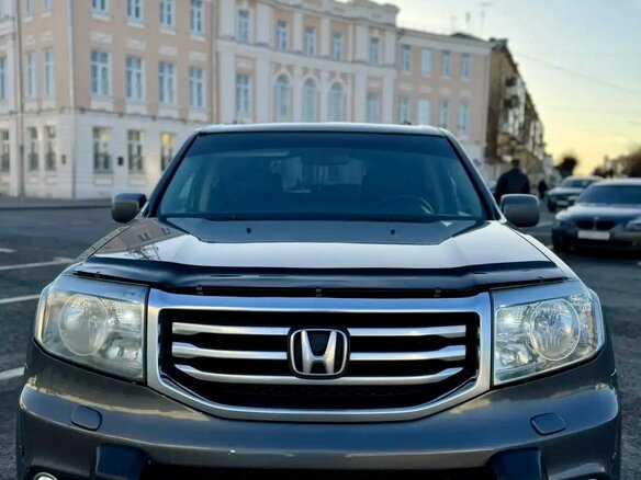 2011 Honda Pilot II Рестайлинг, серый, 1400000 рублей - вид 2