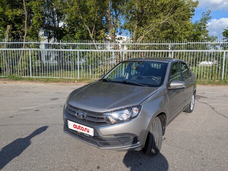 2021 Lada (ВАЗ) Granta I Рестайлинг, золотистый, 680000 рублей, вид 2