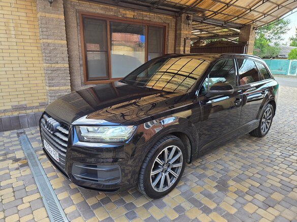 2018 Audi Q7 II (4M), чёрный, 3200000 рублей - вид 7