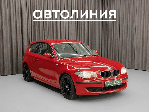 2008 BMW 1 серии 116i I (E81/E82/E87/E88) Рестайлинг, красный, 780000 рублей - вид 1