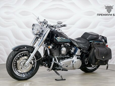2007 Harley-Davidson Fat Boy, чёрный, 785000 рублей, вид 3