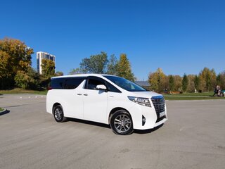 2015 Toyota Alphard III, белый, 3400000 рублей, вид 3