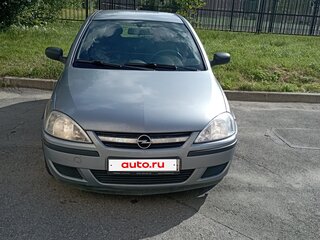 2004 Opel Corsa C Рестайлинг, серебристый, 160000 рублей, вид 1