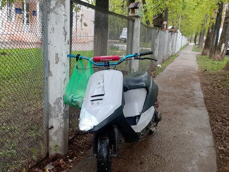 1993 Honda Tact, серый, 25000 рублей, вид 3