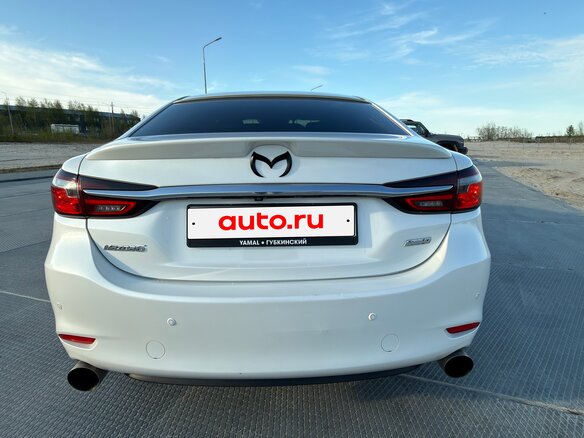 2019 Mazda 6 III (GJ) Рестайлинг 2, белый, 2550000 рублей - вид 6