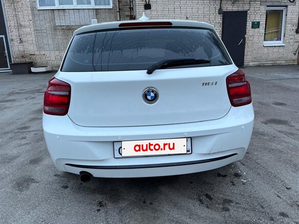 2013 BMW 1 серии 116i II (F20/F21), белый, 1250000 рублей - вид 5
