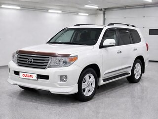 2012 Toyota Land Cruiser 200 Series Рестайлинг 1, белый, 3500000 рублей, вид 1