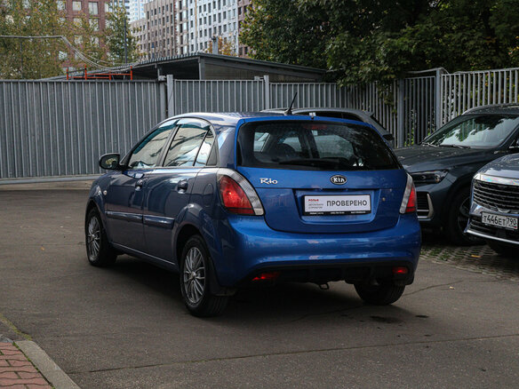 2011 Kia Rio II Рестайлинг, синий - вид 5