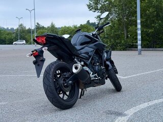 2019 Yamaha MT-03, чёрный, 360000 рублей, вид 3