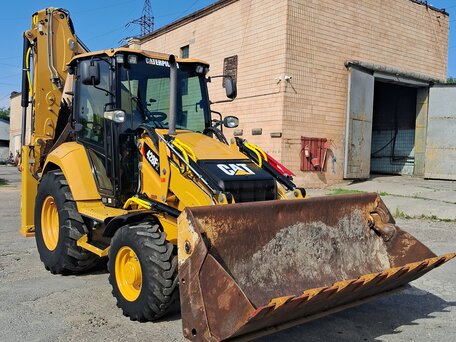 2019 Caterpillar 428F2, жёлтый, 7540000 рублей, вид 3