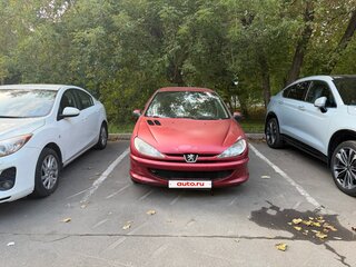 2007 Peugeot 206, красный, 180000 рублей, вид 2