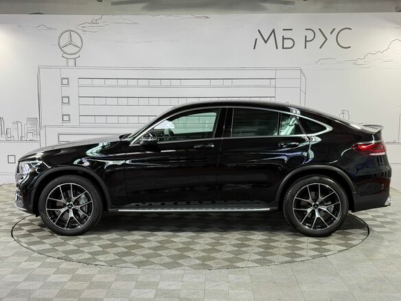 2021 Mercedes-Benz GLC Coupe AMG 43 AMG I (C253) Рестайлинг, чёрный - вид 10