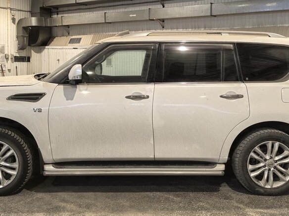 2015 Nissan Patrol VI (Y62) Рестайлинг, белый, 1623820 рублей - вид 2