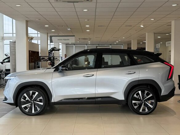 2026 Geely Atlas II, серебристый - вид 4