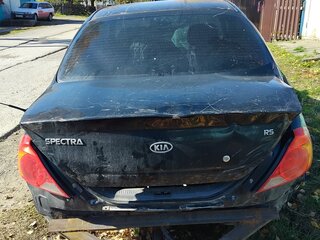 2007 Kia Spectra I Рестайлинг 2, чёрный, 220000 рублей, вид 2