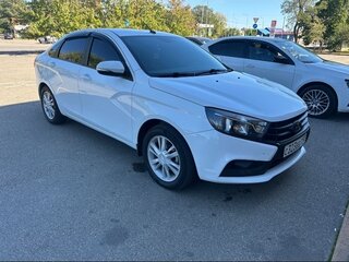 2021 Lada (ВАЗ) Vesta I, белый, 1250000 рублей, вид 2
