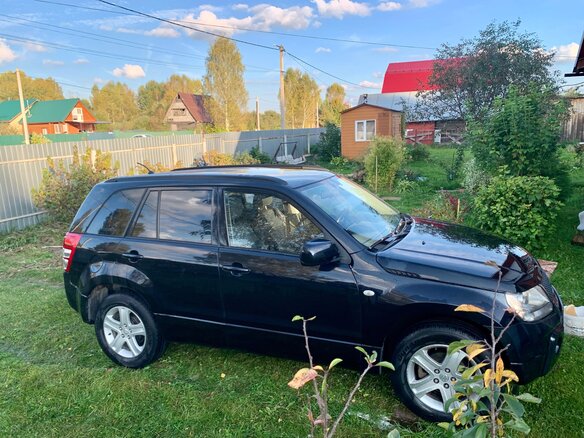 2006 Suzuki Grand Vitara II, чёрный, 710000 рублей - вид 1