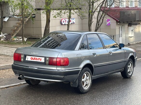 1991 Audi 80 V (B4), серый, 370000 рублей - вид 5