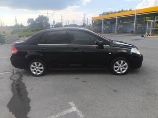 2008 Nissan Tiida I, чёрный, 460000 рублей, вид 5